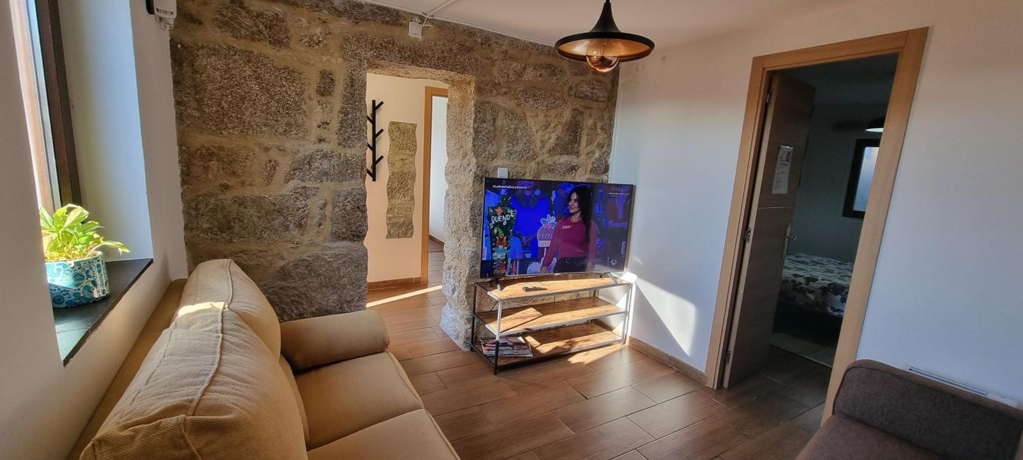 Вилла Tipica Casa De Piedra Сантьяго-де-Компостела Экстерьер фото