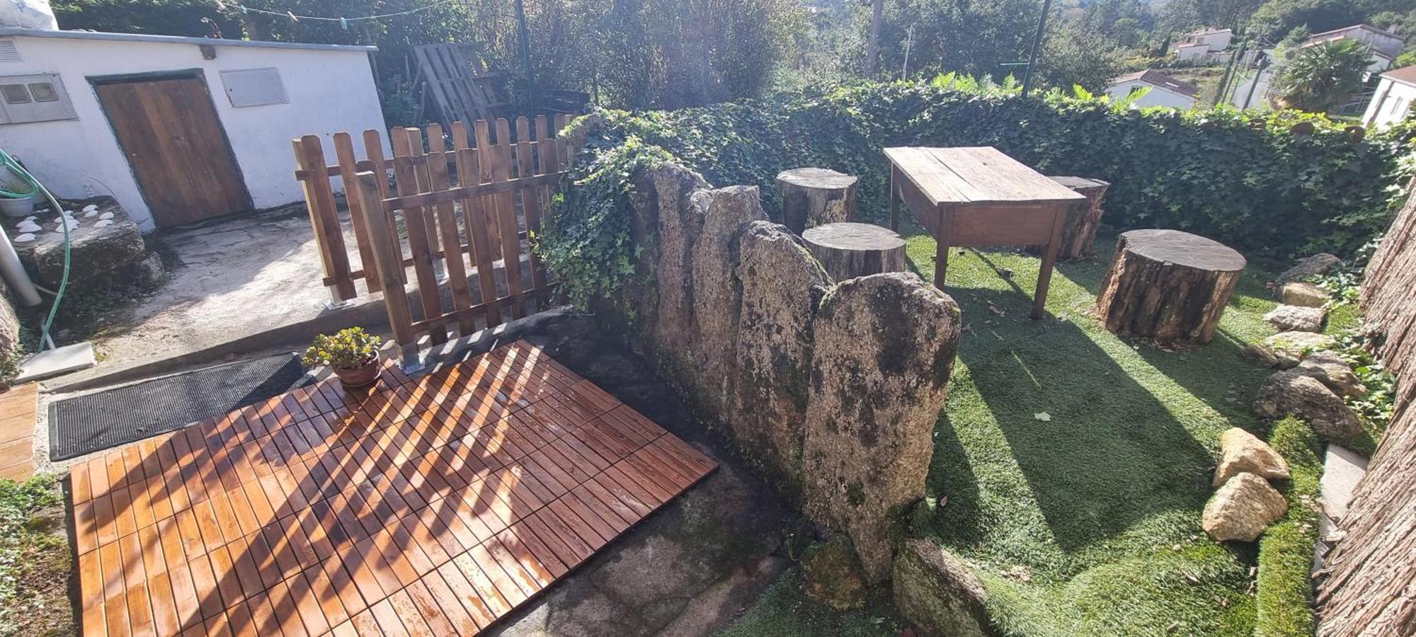 Вилла Tipica Casa De Piedra Сантьяго-де-Компостела Экстерьер фото